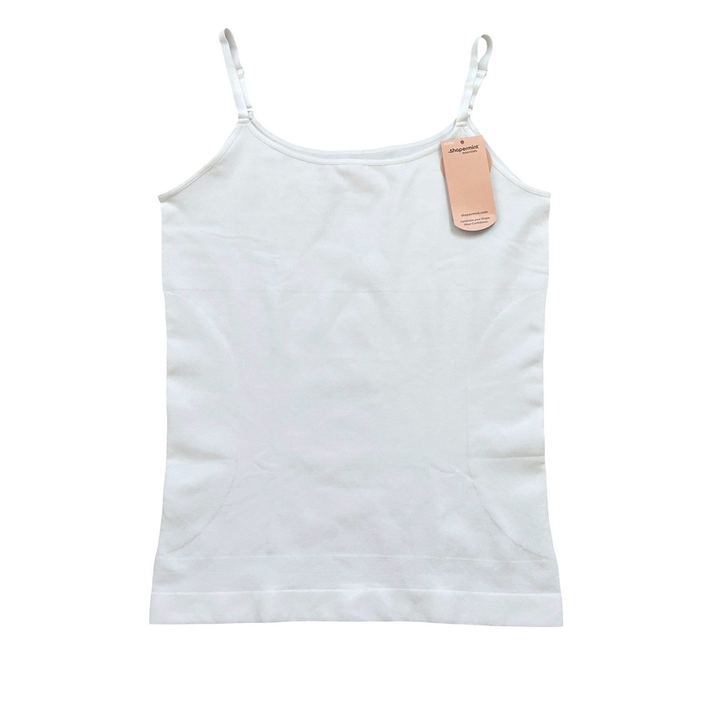Shapermint All Day Every Day Scoop Neck Cami Size 3X White NEW